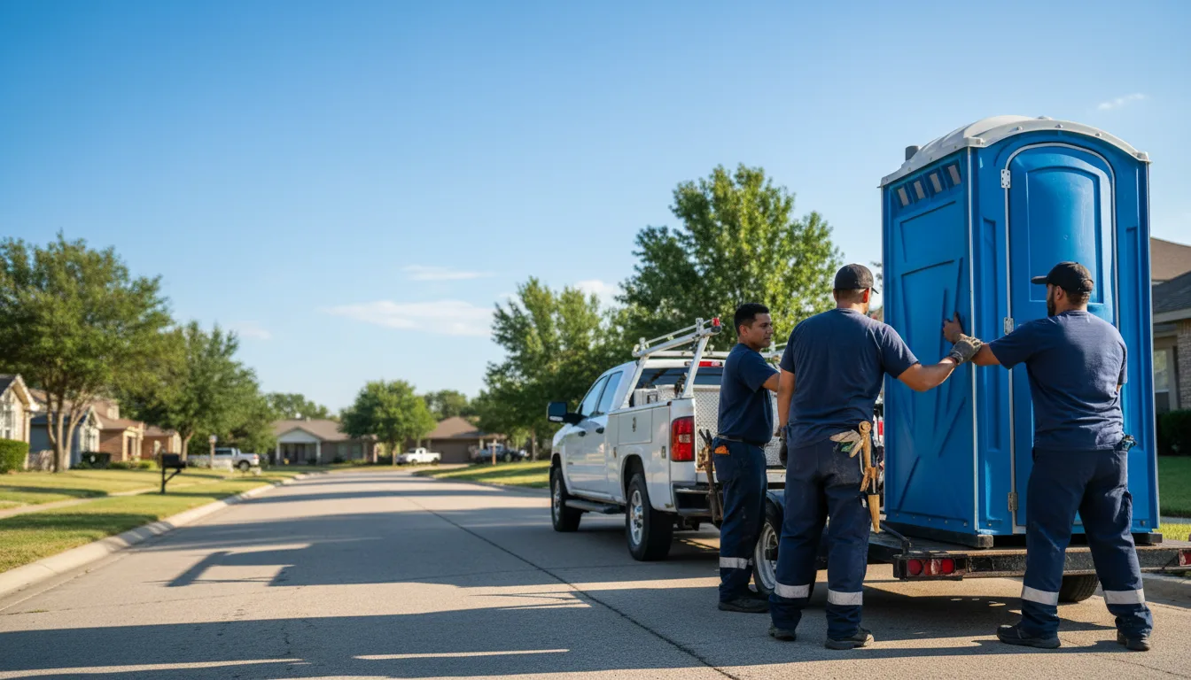 Portable Toilet Rental in Sugar Land, TX near me